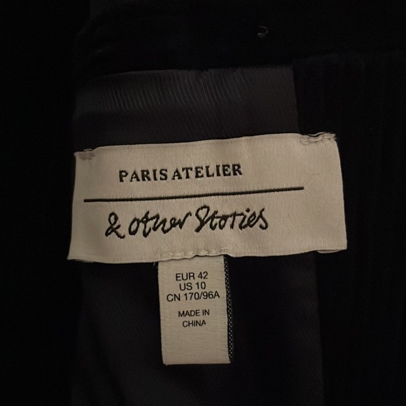 & Other Stories navy corduroy suit - Picture 4 of 16